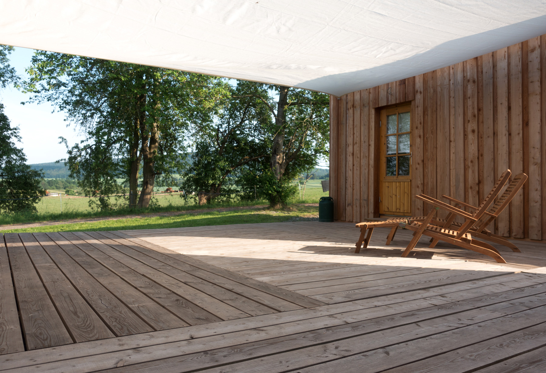Cabins mit Dusche/WC